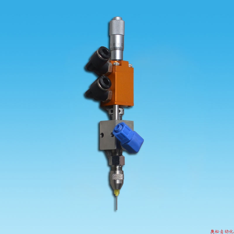 Precision two-liquid dispensing valve